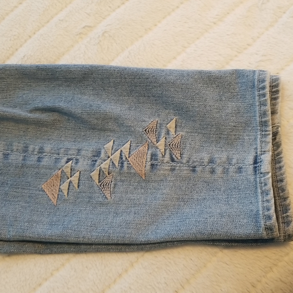 Adriano Goldschmied Ex-Boyfriend Slim/ Slouchy Slim Jeans SZ 30R/12 - Picture 7 of 10